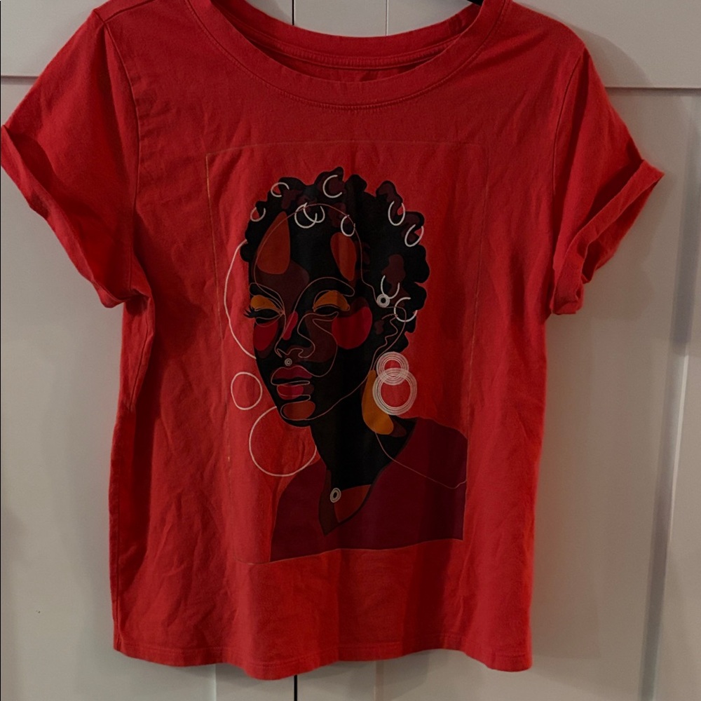 Target/Red Graphic Women’s Top